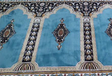 حفاظت از فرش های سجاده فرش در حسینیه ها و مساجد و نمازخانه ها: